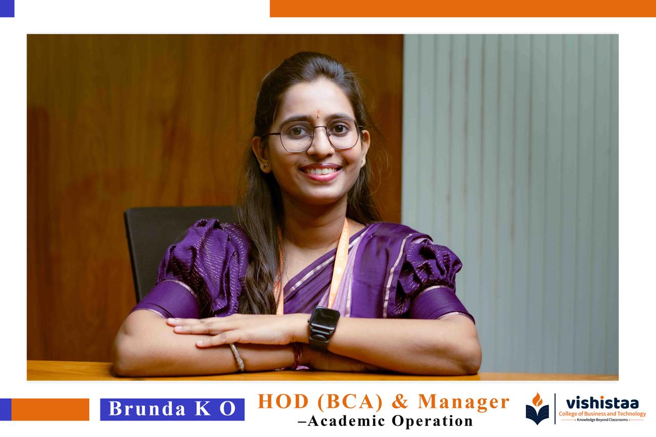 Brunda K O — HOD BCA